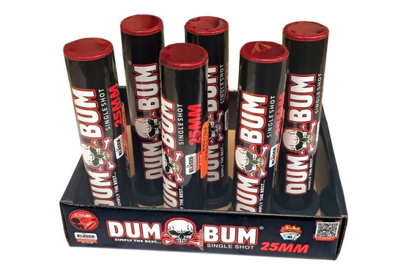Single Shots DUM BUM 25mm 6ks