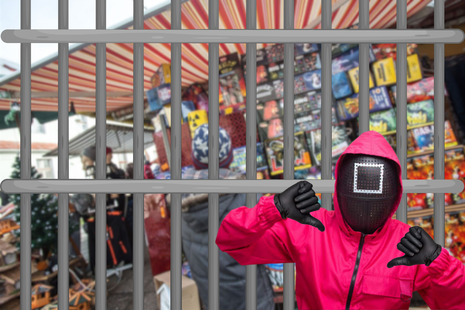 Proč nekupovat pyrotechniku na tržnicích / stáncích?